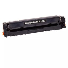 ✅ Toner compatible HP 415X noir - remplace W2030X couleur Noir en stock