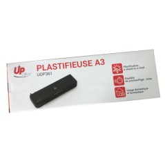 ✅ Plastifieuse A3 UP OFFICE UOP 361 – 70-125 microns couleur BK en stock