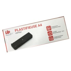 ✅ Plastifieuse A4 UP OFFICE UOP 261 – 70-125 microns couleur BK en stock