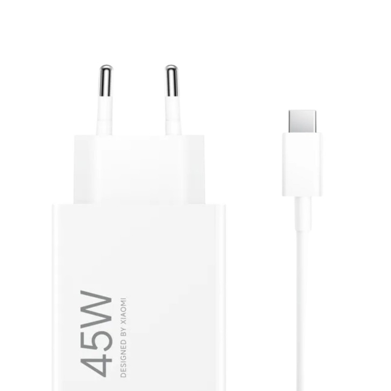 Chargeur Mural Xiaomi 45W HyperCharge Combo pour Smartphone USB-A 45W + Câble - Identification Intelligente de l'Appareil Chargeur Mural Xiaomi 45W HyperCharge Combo pour Smartphone USB-A 45W + Câble - Identification Intelligente de l'Appareil