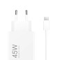 Chargeur Mural Xiaomi 45W HyperCharge Combo pour Smartphone USB-A 45W + Câble - Identification Intelligente de l'Appareil Chargeur Mural Xiaomi 45W HyperCharge Combo pour Smartphone USB-A 45W + Câble - Identification Intelligente de l'Appareil