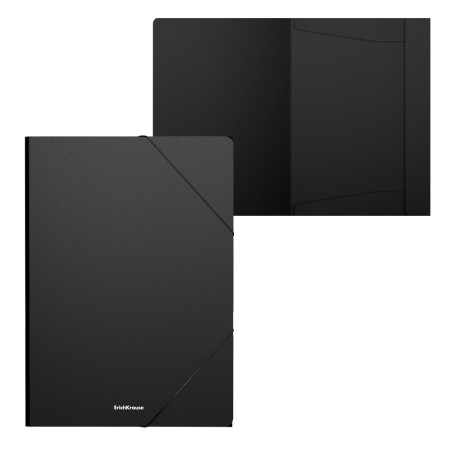 LOT de 4 Chemises à Rabat Erichkrause Matt Classic - A4 - Noir, Résist