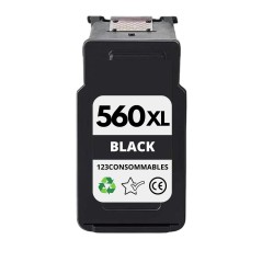 ✅ Cartouche compatible avec CANON PG-560 XL noir BK couleur Noir en stock