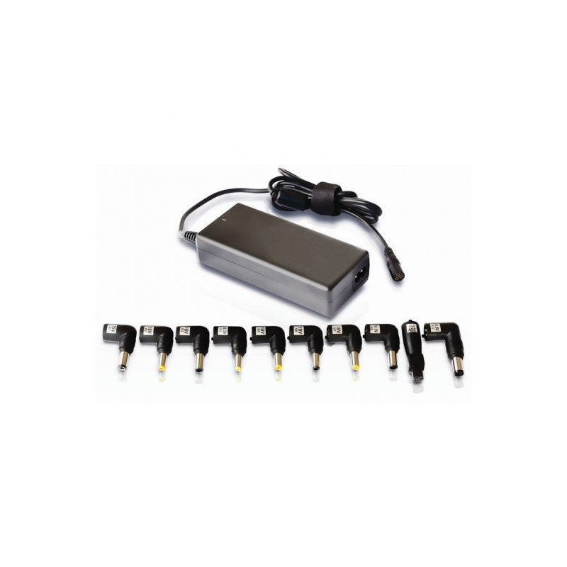 Chargeur Automatique Universel Leotec pour Ordinateur Portable 90W - 10 Connecteurs Différents