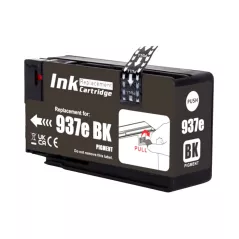 Cartouche compatible HP 937e XL noir - Remplace les modèles 4S6W9NE/4S6W5NE