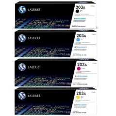 HP Pack de 4 toners HP 203A (Noir, Cyan, Magenta, Jaune)