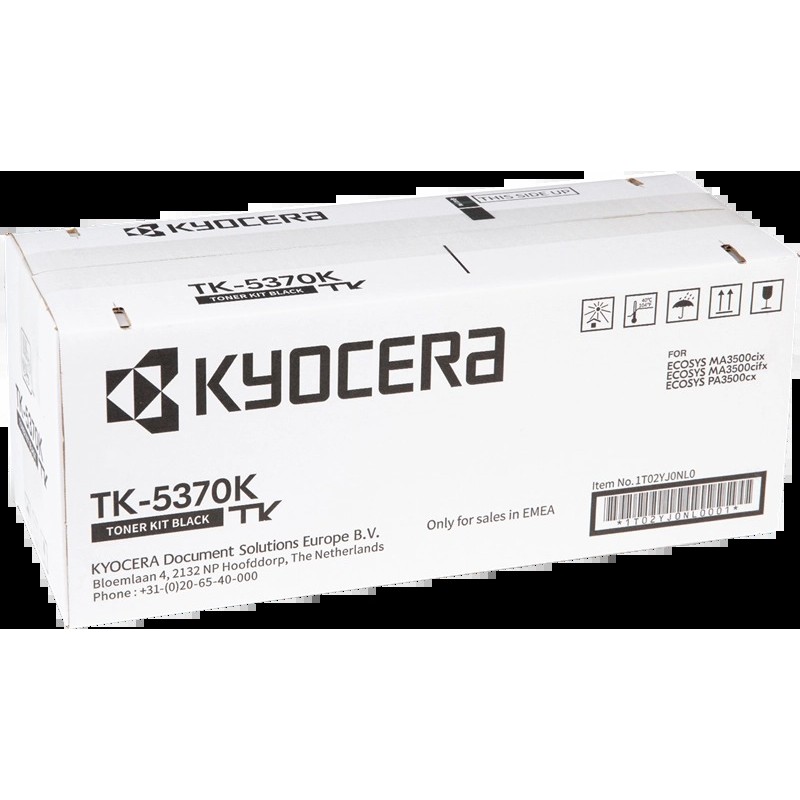 Cartouche de toner noire originale Kyocera TK5370 - 1T02YJ0NL0/TK5370K