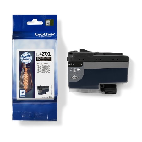 Brother LC427 XL BK Noir(e) Cartouche d'encre LC-427 XL BK