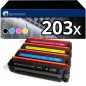 Pack 4 Toners compatibles HP 203X Pack 4 Toners compatibles HP 203X