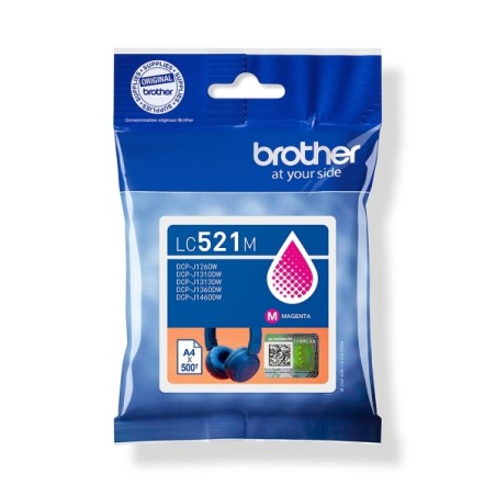 ✅ Brother LC521M cartouche d’encre magenta (LC-521M) couleur magenta en stock