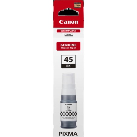 ✅ Bouteille d'encre noire originale Canon GI45 - GI45BK/6288C001 couleur Noir en stock