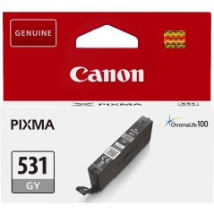 ✅ Canon cartouche CLI-531GY gris (6122C001) couleur gris en stock