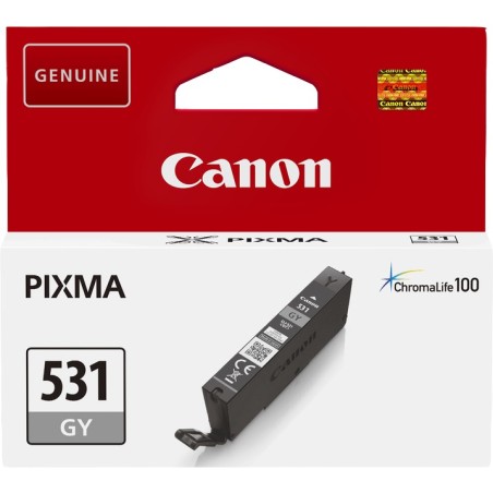 ✅ Canon cartouche CLI-531GY gris (6122C001) couleur gris en stock