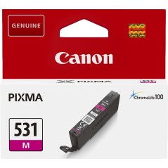 ✅ Canon cartouche CLI-531m Magenta (6120C001) couleur magenta en stock