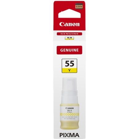 ✅ Canon cartouche GI-55y Jaune (6291C001) couleur jaune en stock