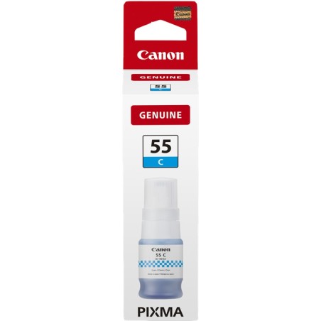 ✅ Canon cartouche GI-55c Cyan (6289C001) couleur cyan en stock