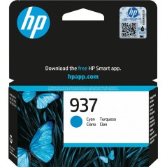 ✅ HP cartouche encre HP 937 cyan couleur cyan en stock