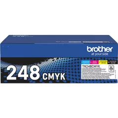 Brother Toner TN-248VAL Multipack Noir / Cyan / Magenta / Jaune