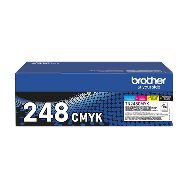 Brother Toner TN-248VAL Multipack Noir / Cyan / Magenta / Jaune Brother Toner TN-248VAL Multipack Noir / Cyan / Magenta / Jaune