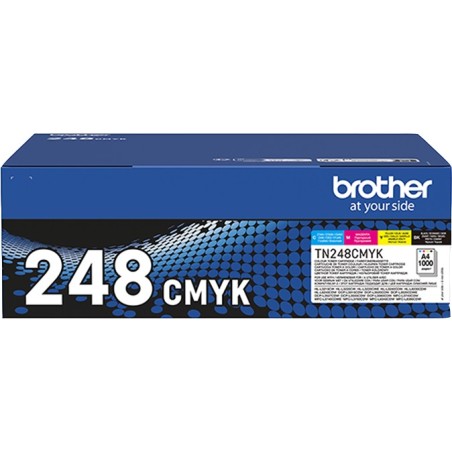 ✅ Brother Toner TN-248VAL Multipack Noir / Cyan / Magenta / Jaune couleur pack en stock