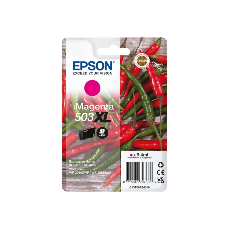 Cartouche d'encre originale Epson 503 XL Magenta - C13T09R34010