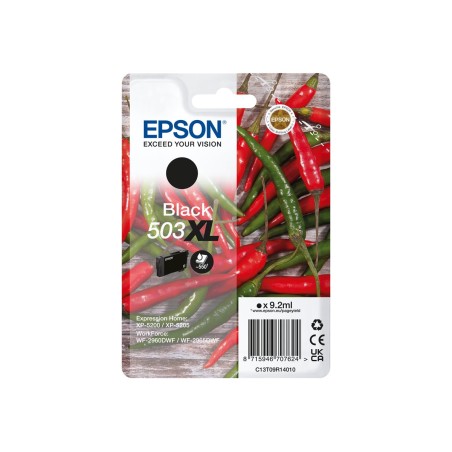 ✅ Cartouche d'encre noire d'origine Epson 503 XL - C13T09R14010 couleur Noir en stock