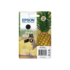 Emballage d'encre noire pour Epson 604XL
