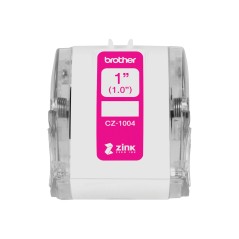 ✅ Brother CZ1004 Rouleau d'étiquettes - Largeur 25 mm x 5 mètres - Zéro encre couleur Plusieurs couleurs en stock