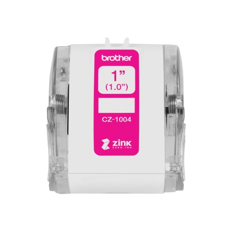 ✅ Brother CZ1004 Rouleau d'étiquettes - Largeur 25 mm x 5 mètres - Zéro encre couleur Plusieurs couleurs en stock