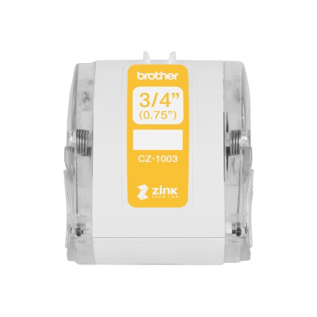 ✅ Brother CZ1003 Rouleau d'étiquettes - Largeur 19 mm x 5 mètres - Zéro encre couleur Plusieurs couleurs en stock
