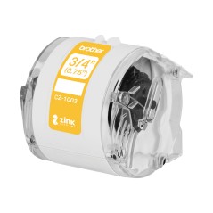 Brother CZ1003 Rouleau d'étiquettes - Largeur 19 mm x 5 mètres - Zéro encre