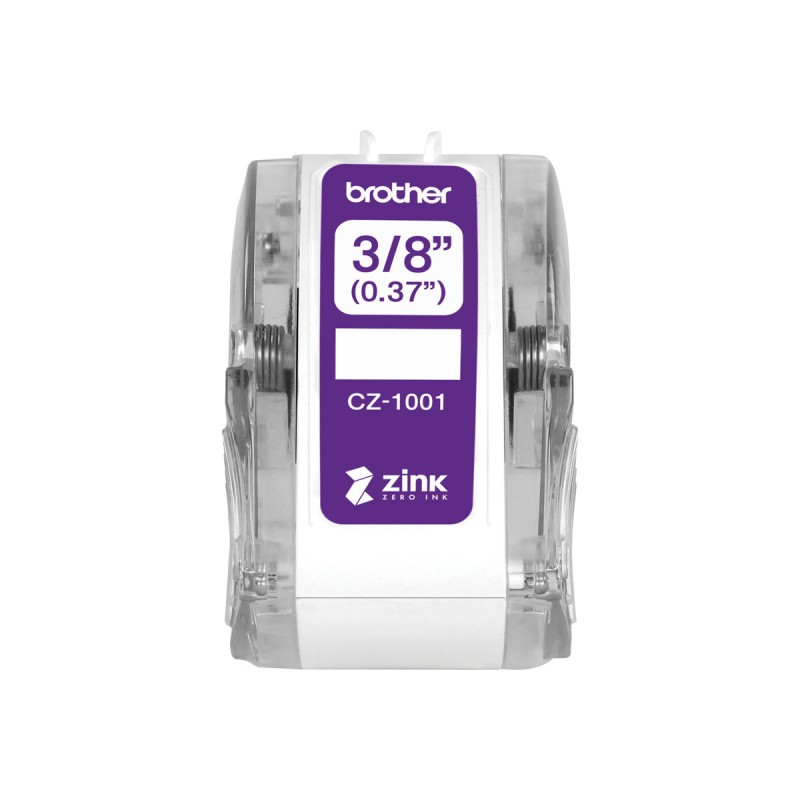Brother CZ1001 Original Rouleau d'étiquettes - Largeur 9 mm x 5 mètres - Zéro encre