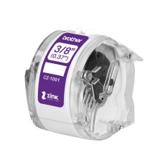 Brother CZ1001 Original Rouleau d'étiquettes - Largeur 9 mm x 5 mètres - Zéro encre