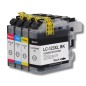 Pack 123CONSOMMABLES compatible BROTHER LC-123 4 cartouches