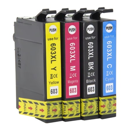 Pack 123CONSOMMABLES compatible Epson 603XL – 4 cartouches