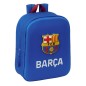 Sac à dos Safta FC Barcelone 3D Daycare - Poignée - Compartiment principal avec fermeture éclair - 22 x 27 x 10 cm - Bleu