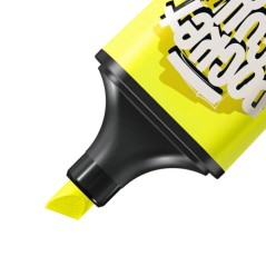 surligneur jaune capuchon noir