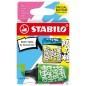 Mini marqueurs fluorescents Stabilo Boss 2-5 mm x3