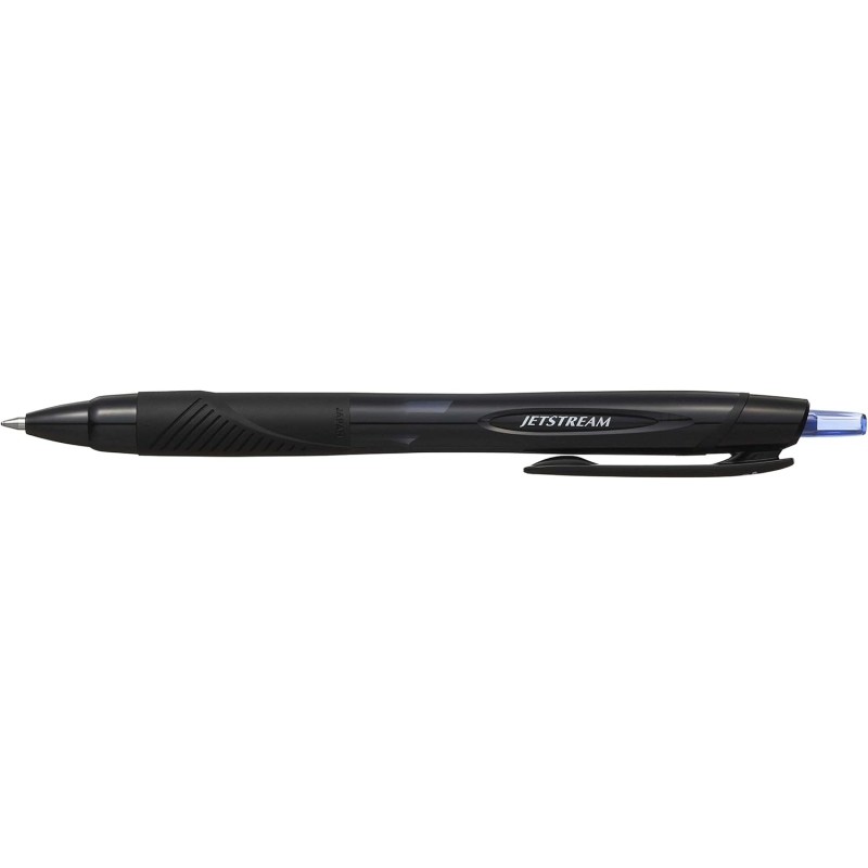 Stylo bille rétractable Uni-ball JetStream 0,7 mm bleu x12