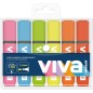 Marqueurs fluorescents Molin Viva pack de 6 couleurs assorties