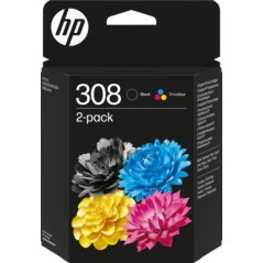 ✅ HP 308 Multipack Noir et couleurs couleur pack en stock
