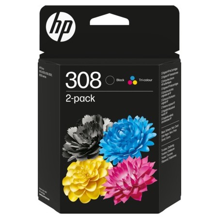 ✅ HP 308 Multipack Noir et couleurs couleur pack en stock