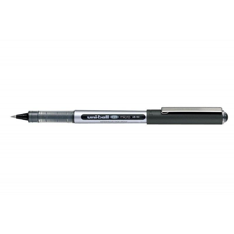 Stylo encre liquide Uni-ball Eye Micro UB-150 Noir 0,5mm x12

