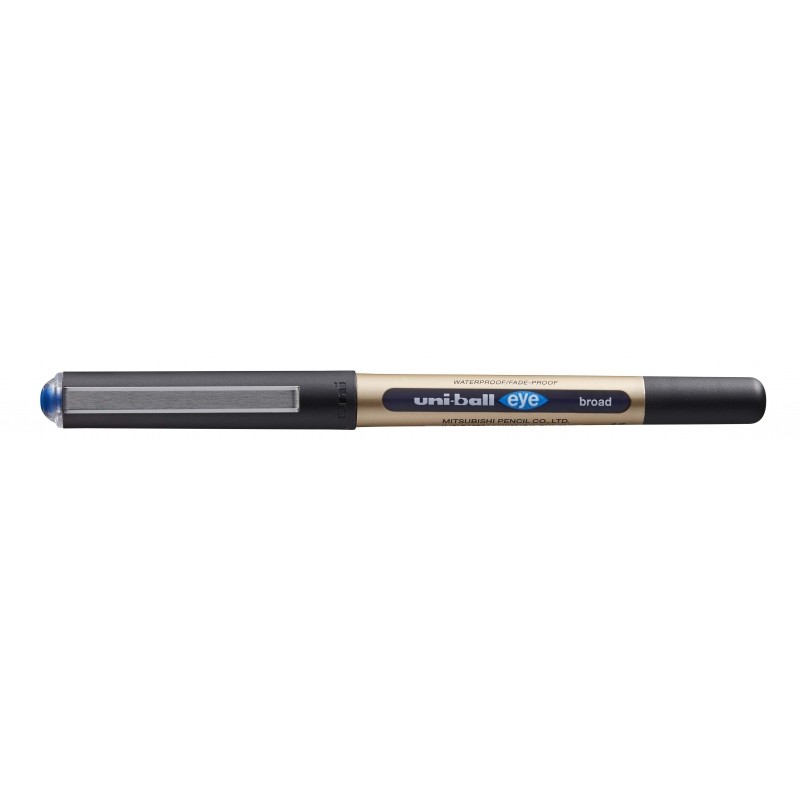 Stylo encre liquide Uni-ball Eye Broad bleu 1 mm x12