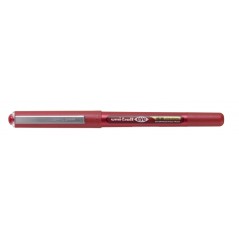 stylo roller rouge uni-ball