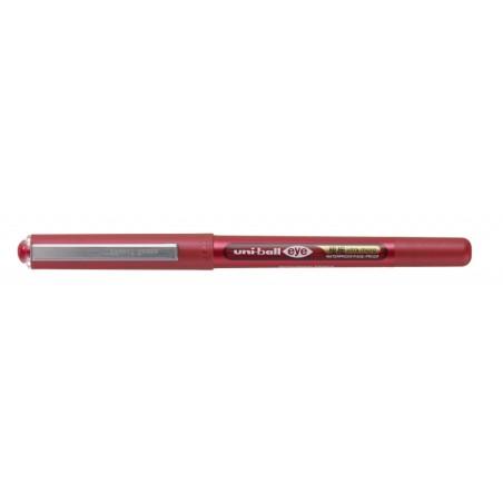 stylo roller rouge uni-ball