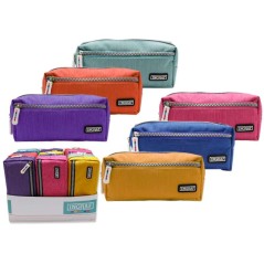 ✅ LOT de 12 Trousse plate Ingraf Mediterraneo - Design élégant - Matériau résistant - Fermeture sécurisée en stock