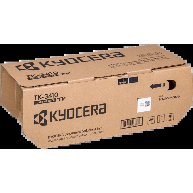 Cartouche de toner noire originale Kyocera TK3410 - 1T0C0X0NL0