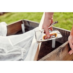 ✅ Cloueuse/agrafeuse Rapid PRO R23E - Pour agrafes n° 13/4-8 mm - Sans recul - Fonction de verrouillage - Coule en stock