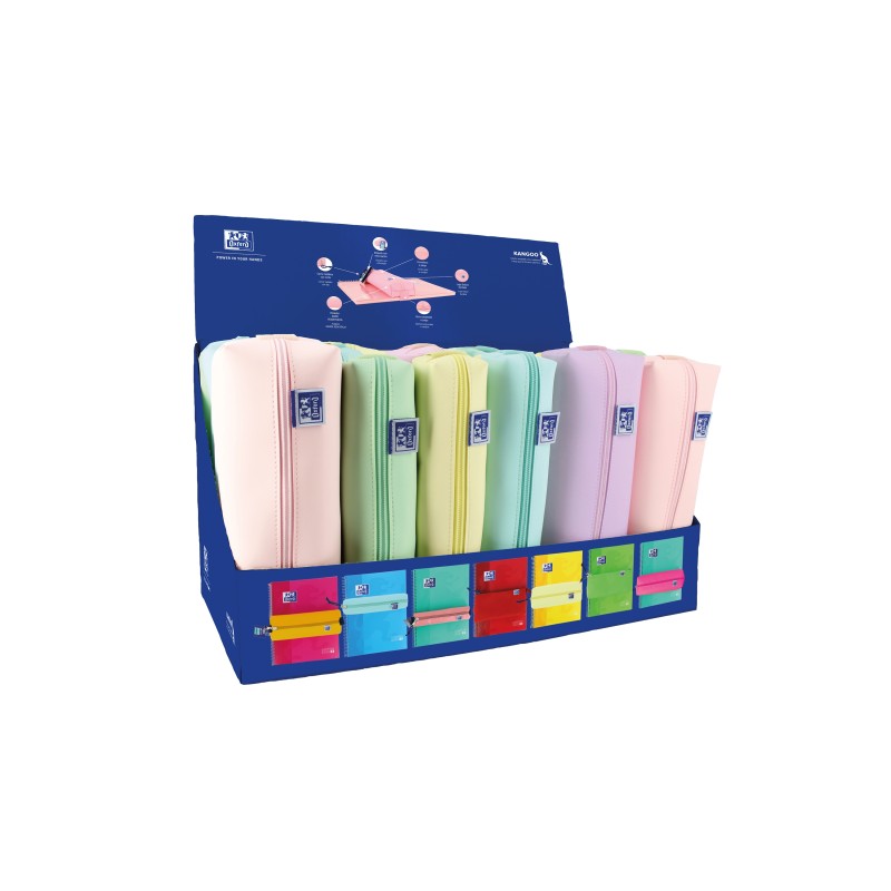 Oxford Kangoo Live & Go Présentoir 22 Trousses Rectangulaires